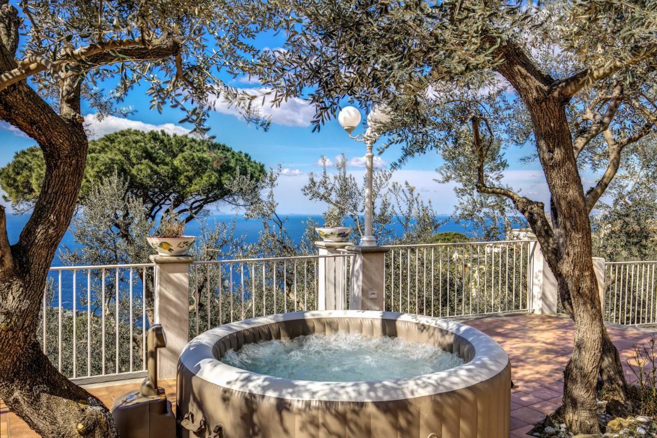 Villa Rusella With Terrace & Breathless Sea Views 马萨鲁布朗斯 外观 照片